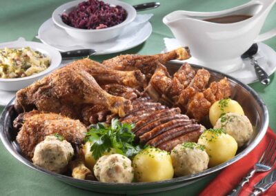 Fränkische Spezialitätenplatte